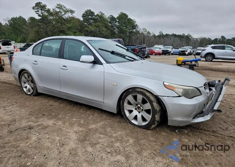 2006 BMW 530 I z USA, uszkodzony, nr VIN WBANE73556CM37410